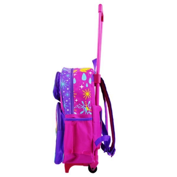 Inside out trolley school bags